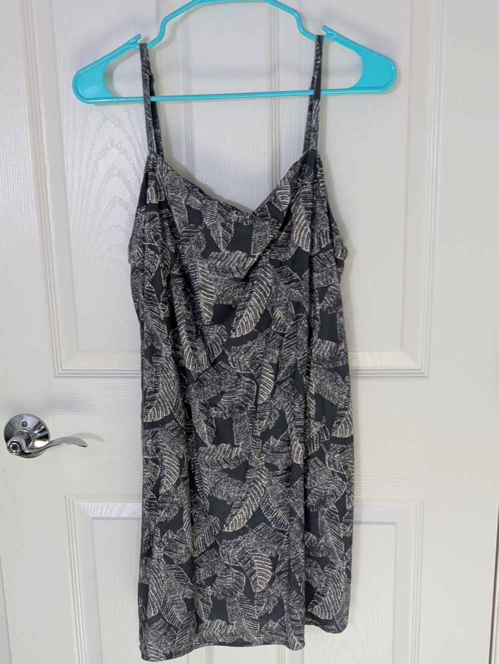 Miou Muse Leaf Print Dress